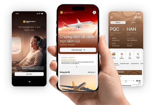 Sun PhuQuoc mobile app preview